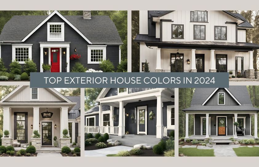 Top Exterior House Colors in 2024